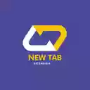 New Tab Extension  screen for extension Chrome web store in OffiDocs Chromium