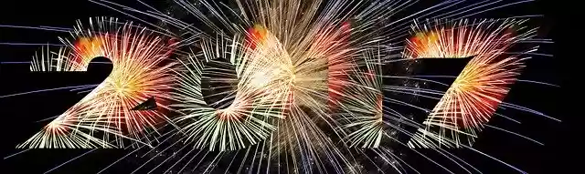 Free download New Year 2017 Turn Of The -  free illustration to be edited with GIMP free online image editor