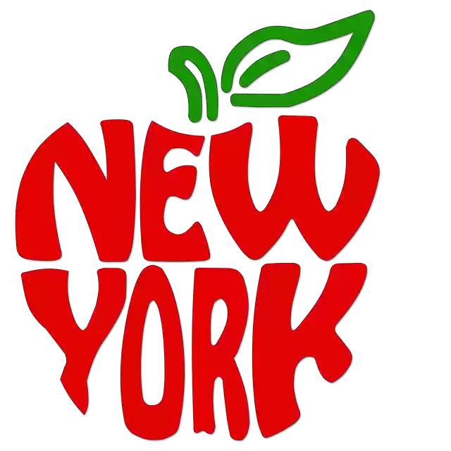Free download New York Ny Apple -  free illustration to be edited with GIMP free online image editor