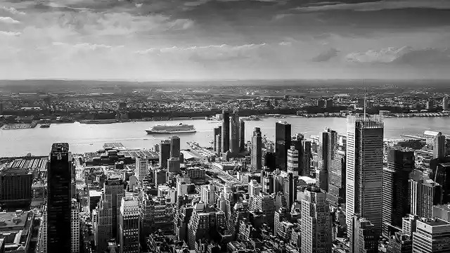 Free download New York Panorama Buildings -  free photo or picture to be edited with GIMP online image editor