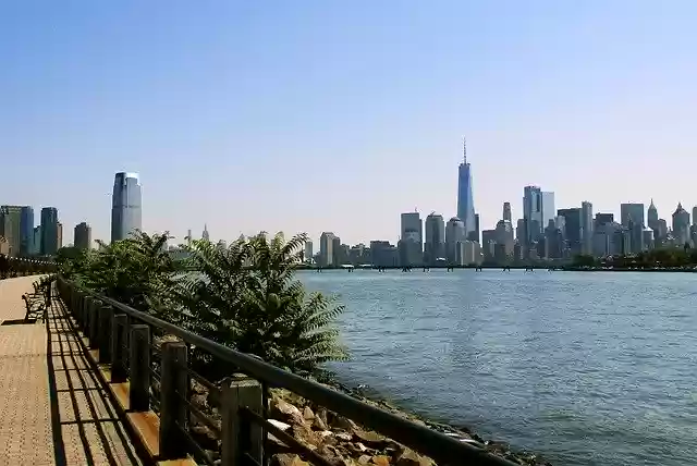 Kostenloser Download New York Skyline Cityscape - kostenloses Foto oder Bild zur Bearbeitung mit GIMP Online-Bildbearbeitung