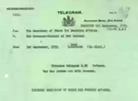 Free download New Zealand Declares War on Germany - Official Telegram free photo or picture to be edited with GIMP online image editor