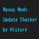 Nexus Mods Update Checker by History  screen for extension Chrome web store in OffiDocs Chromium