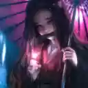 Nezuko Kamado Butterfly Kimetsu No Yaiba Live Wallpaper  screen for extension Chrome web store in OffiDocs Chromium