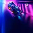 NFS Heat Neon Corvette Racing Car Live Wallpaper  screen for extension Chrome web store in OffiDocs Chromium