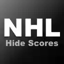 NHL.com Hide Scores  screen for extension Chrome web store in OffiDocs Chromium