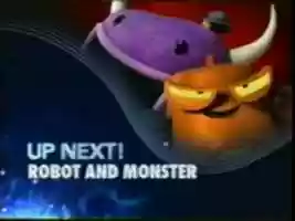 Free download NickToons Next Bumper (Robot And Monster) (PrimeTime Version) (2012) (HQ Picture Only) free photo or picture to be edited with GIMP online image editor