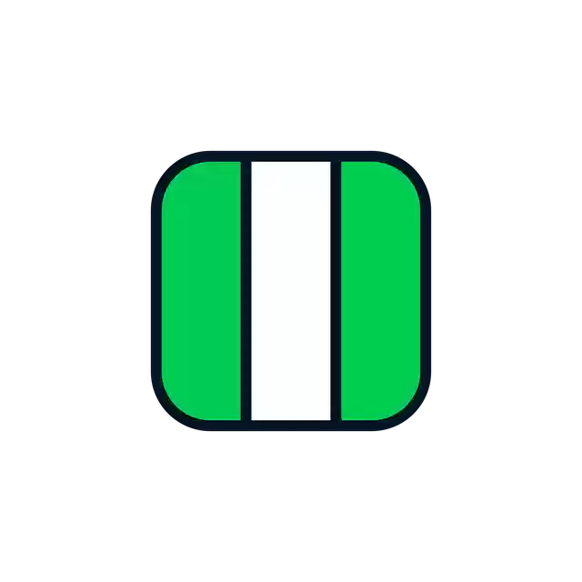 Free download Nigeria Icon Flag -  free illustration to be edited with GIMP free online image editor