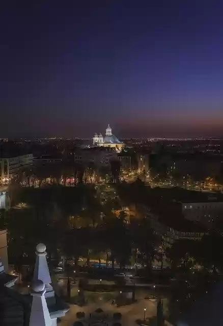 Free download Night Basilica Architecture -  free photo or picture to be edited with GIMP online image editor