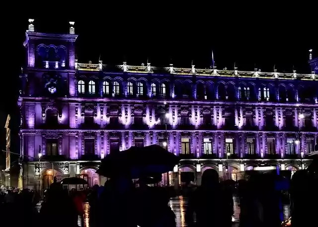 Free download Night Building Lights -  free photo or picture to be edited with GIMP online image editor