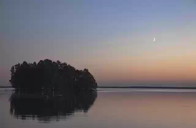 Free download Night Evening Lake -  free photo or picture to be edited with GIMP online image editor