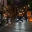 NIght street  screen for extension Chrome web store in OffiDocs Chromium