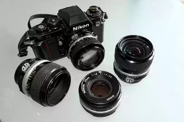 Free download nikon f3 analog movie camera lens free picture to be edited with GIMP free online image editor