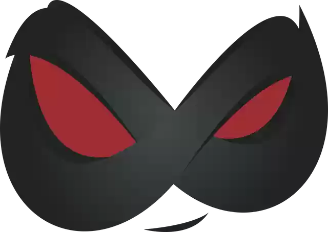 Free download Ninja Black Red Eyes - Free vector graphic on Pixabay free illustration to be edited with GIMP free online image editor