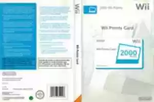 Free download Nintendo Wii Points Card (2006) free photo or picture to be edited with GIMP online image editor