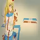 Nisekoi Kirisaki Chitoge Theme  screen for extension Chrome web store in OffiDocs Chromium