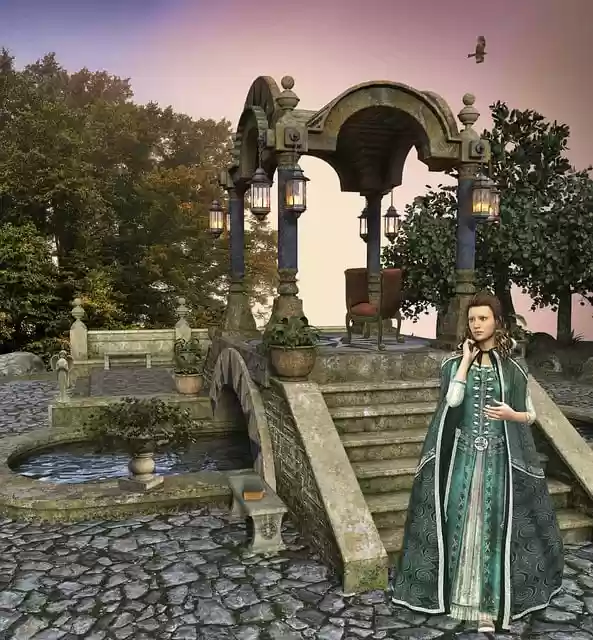 Free download noble woman terrace past plants free picture to be edited with GIMP free online image editor