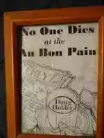 Free download No One Dies at the Au Bon Pain by Doug Holder free photo or picture to be edited with GIMP online image editor