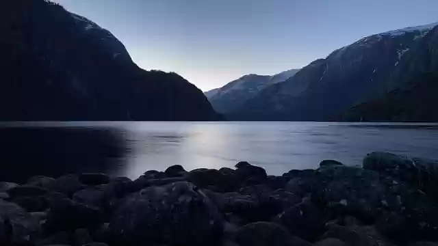 Free download norway europe sunset mountains free picture to be edited with GIMP free online image editor