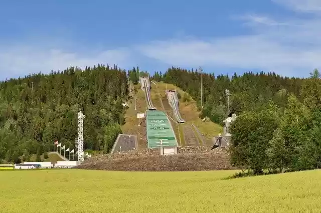 Free download Norway Lillehammer Mountain -  free photo or picture to be edited with GIMP online image editor