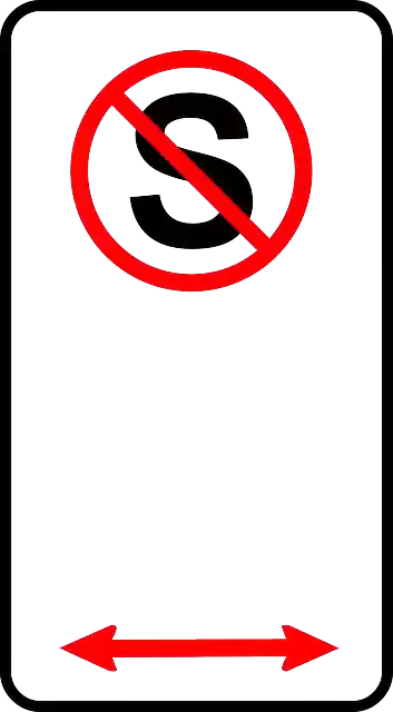 No Standing Traffic RoadFree vector graphic on