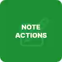 NoteActions  screen for extension Chrome web store in OffiDocs Chromium