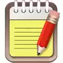 Notepad List  screen for extension Chrome web store in OffiDocs Chromium