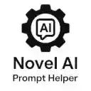 NovelAI Prompt Helper  screen for extension Chrome web store in OffiDocs Chromium