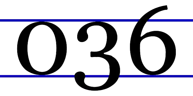 Free download Numerals Number 036 - Free vector graphic on Pixabay free illustration to be edited with GIMP free online image editor