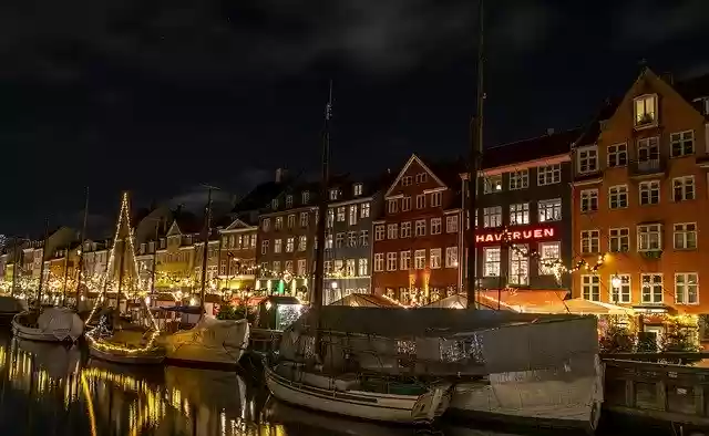Free download Nyhavn Copenhagen Harbor -  free photo or picture to be edited with GIMP online image editor