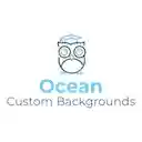 Ocean Custom Backgrounds  screen for extension Chrome web store in OffiDocs Chromium