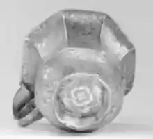 Free download Octagonal Cup with Ring Handle free photo or picture to be edited with GIMP online image editor