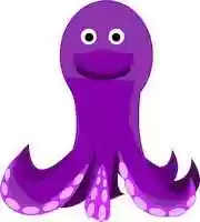 Free download octopus-purple free photo or picture to be edited with GIMP online image editor
