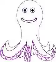 Free download octopus-white free photo or picture to be edited with GIMP online image editor