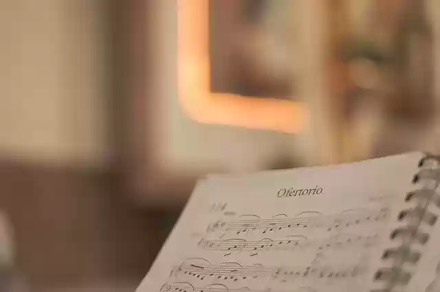 Free download Offertory Music Sheet -  free photo or picture to be edited with GIMP online image editor