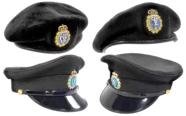 Free download OfficerS Cap Military Takes Shape -  free illustration to be edited with GIMP online image editor