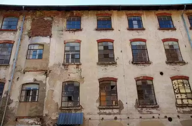 Free download Old Building Factory The -  free photo or picture to be edited with GIMP online image editor