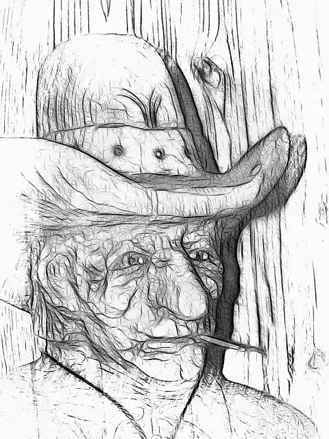 Free download Old Man Cowboy Art -  free illustration to be edited with GIMP free online image editor