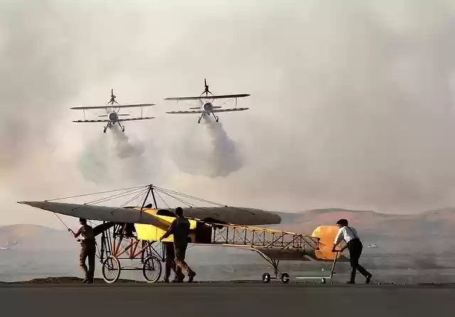 Free download old planes wing walkers airplane free picture to be edited with GIMP free online image editor