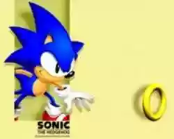 Free download Old Sonic 1997 Wallpaper free photo or picture to be edited with GIMP online image editor