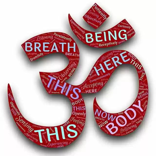 Free download Om Being Here -  free illustration to be edited with GIMP free online image editor