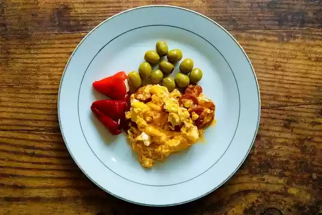 Free download Omelette Chorizo Peppers -  free free photo or picture to be edited with GIMP online image editor