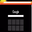 Orange * yellow  black  screen for extension Chrome web store in OffiDocs Chromium