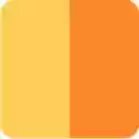 Orange Background Daily  screen for extension Chrome web store in OffiDocs Chromium