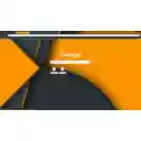 Orange  Grey Abstract  screen for extension Chrome web store in OffiDocs Chromium