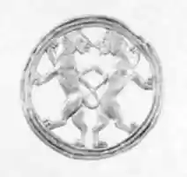 Free download Ornament with back-to-back lions free photo or picture to be edited with GIMP online image editor