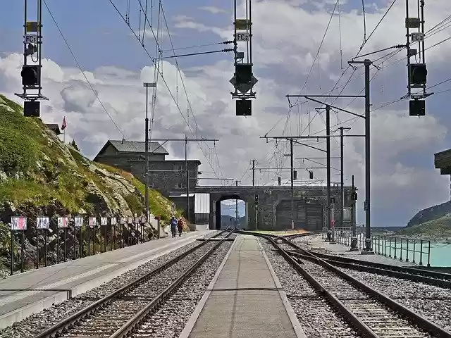 Free download Ospizio Bernina Through Station -  free free photo or picture to be edited with GIMP online image editor