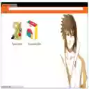 Otaku Theme  screen for extension Chrome web store in OffiDocs Chromium
