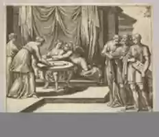 Free download Other Nymphs Serving Psyche at the Table, from The Fable of Psyche free photo or picture to be edited with GIMP online image editor