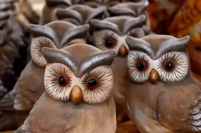 Free download Owl Object Terracotta -  free photo or picture to be edited with GIMP online image editor
